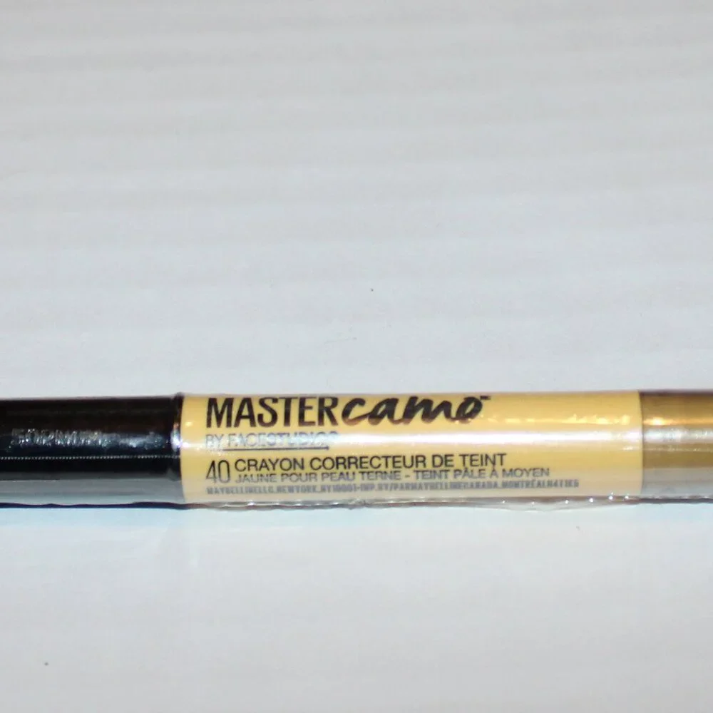 New Maybelline Master Camo Color Correcting Pen Face Studio 40 Yellow Concealer